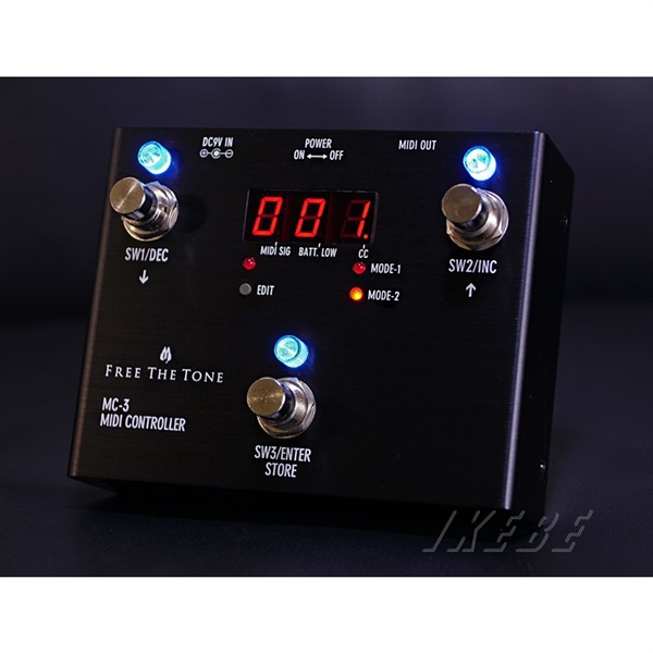Free The Tone MC-3 [MIDI CONTROLLER] ｜イケベ楽器店オンラインストア
