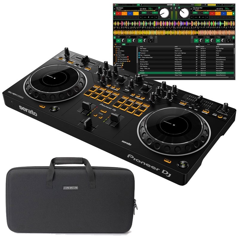 Pioneer DJ DDJ-REV1 + キャリングケースCTRL-CASE セット 【Serato DJ