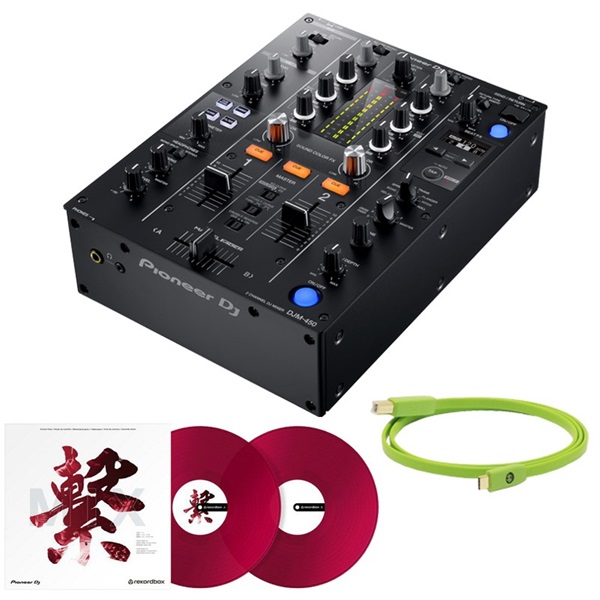 Pioneer DJ DJM-450 + コントロールヴァイナルRB-VD2-CR + 高品質USB