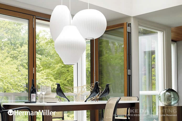 ネルソン ペア バブル ペンダント （ミディアム） ｜ Herman Miller