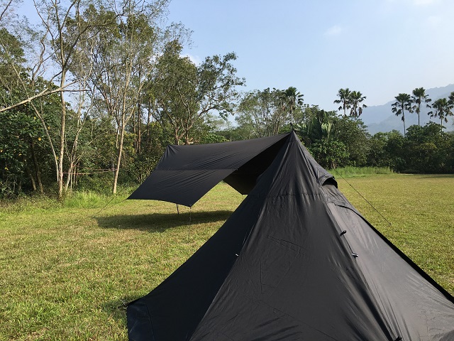 愛麗和有限公司-Field Tarp Hexa ST BLACK(ogawa x Canadian East聯名款)