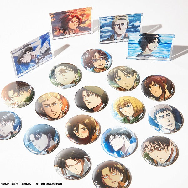 進撃の巨人 Re:lighting トレーディング缶バッジ全8種 単品 – IG Port