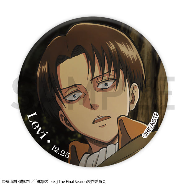 グッズ-バッチTVアニメ『進撃の巨人』The 進撃の巨人 リヴァイ 缶