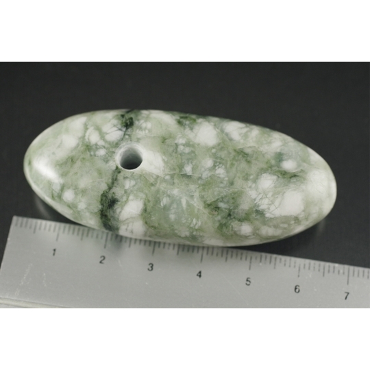 糸魚川産圧砕翡翠大珠 47g 天然石販売 名取貴石 天然石・国産原石の