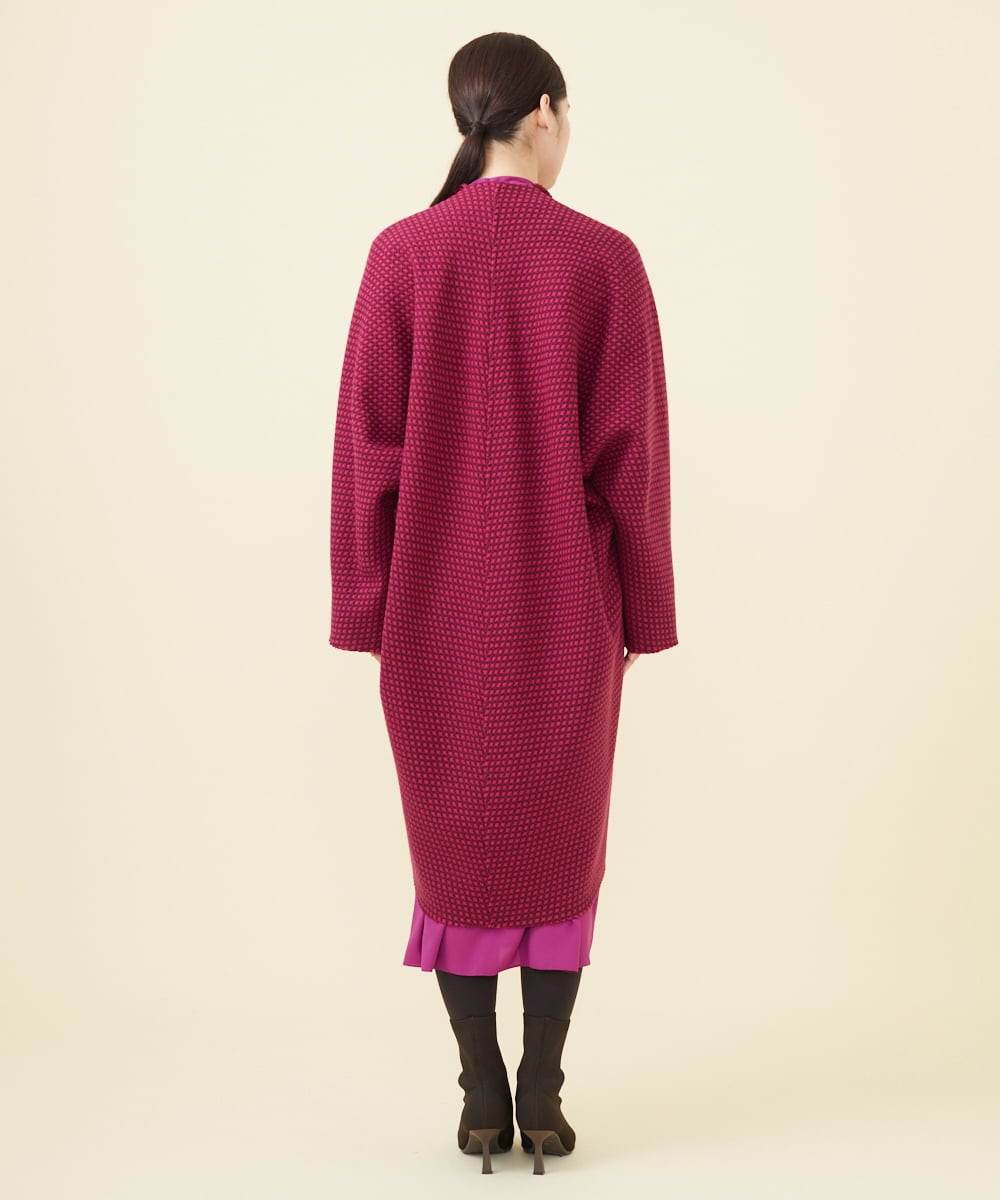 クロスツイードコクーンコート(その他のコート・ブルゾン) | Sybilla