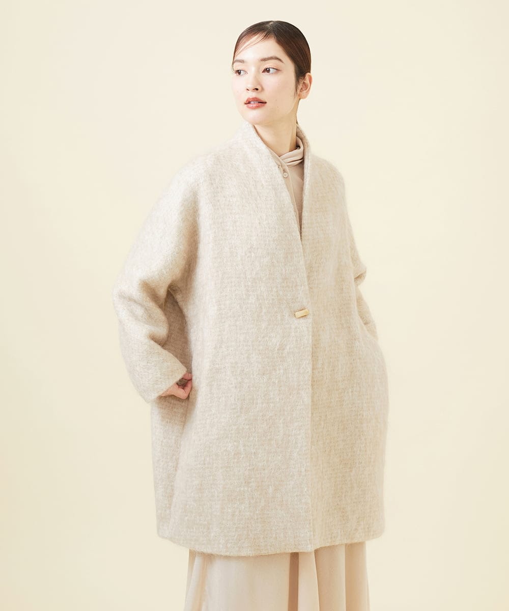 モヘヤシャギーコクーンコート(その他のコート・ブルゾン) | Sybilla