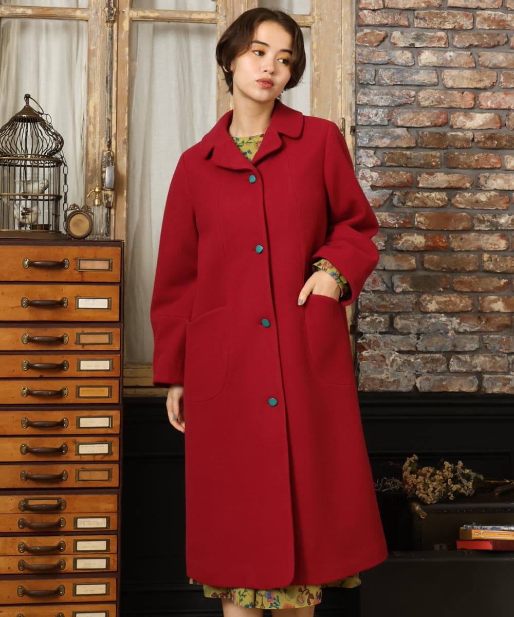 ウールモッサロングコート(その他のコート・ブルゾン) | Jocomomola