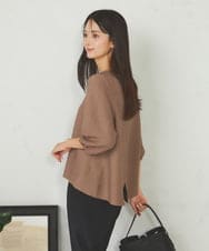 ピンタックボーダークロップドトップス(カットソー・Tシャツ) | a.v.v