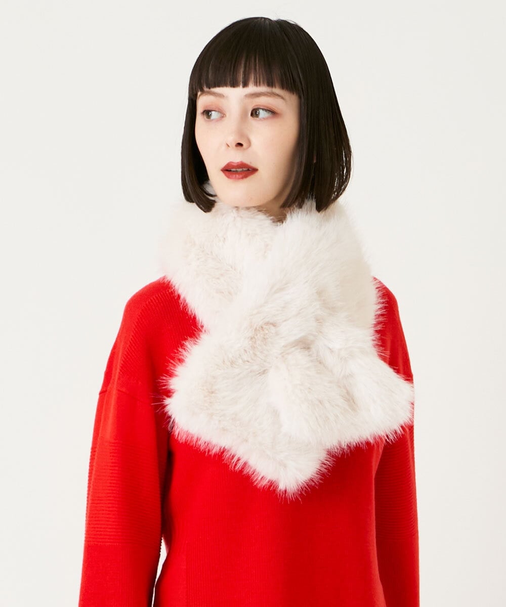 ロングファーティペット /洗える(ストール・マフラー・スヌード