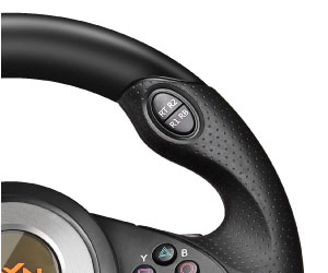 ドライビングシミュレーション ステアリングコントローラー シフト