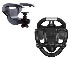 ドライビングシミュレーション ステアリングコントローラー シフト