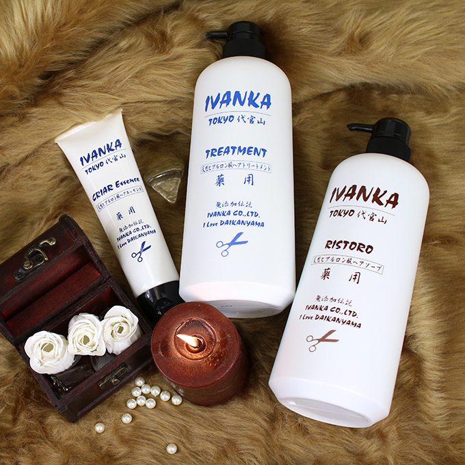 イヴァンカくせ毛用1Lシャンプー セット