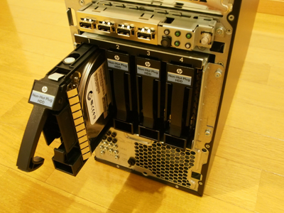 HP ProLiant ML110 G7 (1万円程度の安価版)のレビュー - 消費電力・CPU