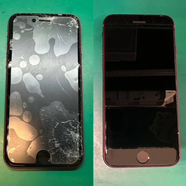iPhone SE(第3世代)のフロントパネル交換修理をご紹介！ | iPhone修理
