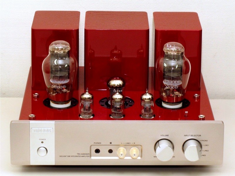 Triode TRV-A300SER 音質 試聴 価格 真空プリメインアンプ音質テスト