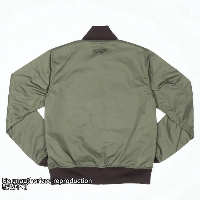 リバーシブルタンカースジャケット／オリーブ – IRON HEART