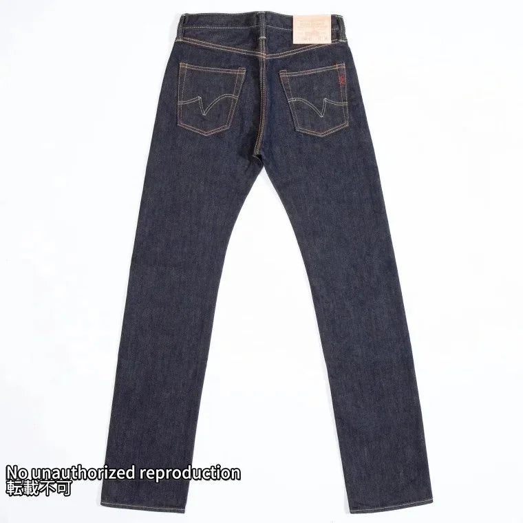 666s-21】21ozセルビッチデニム スリムストレート／インディゴ – IRON