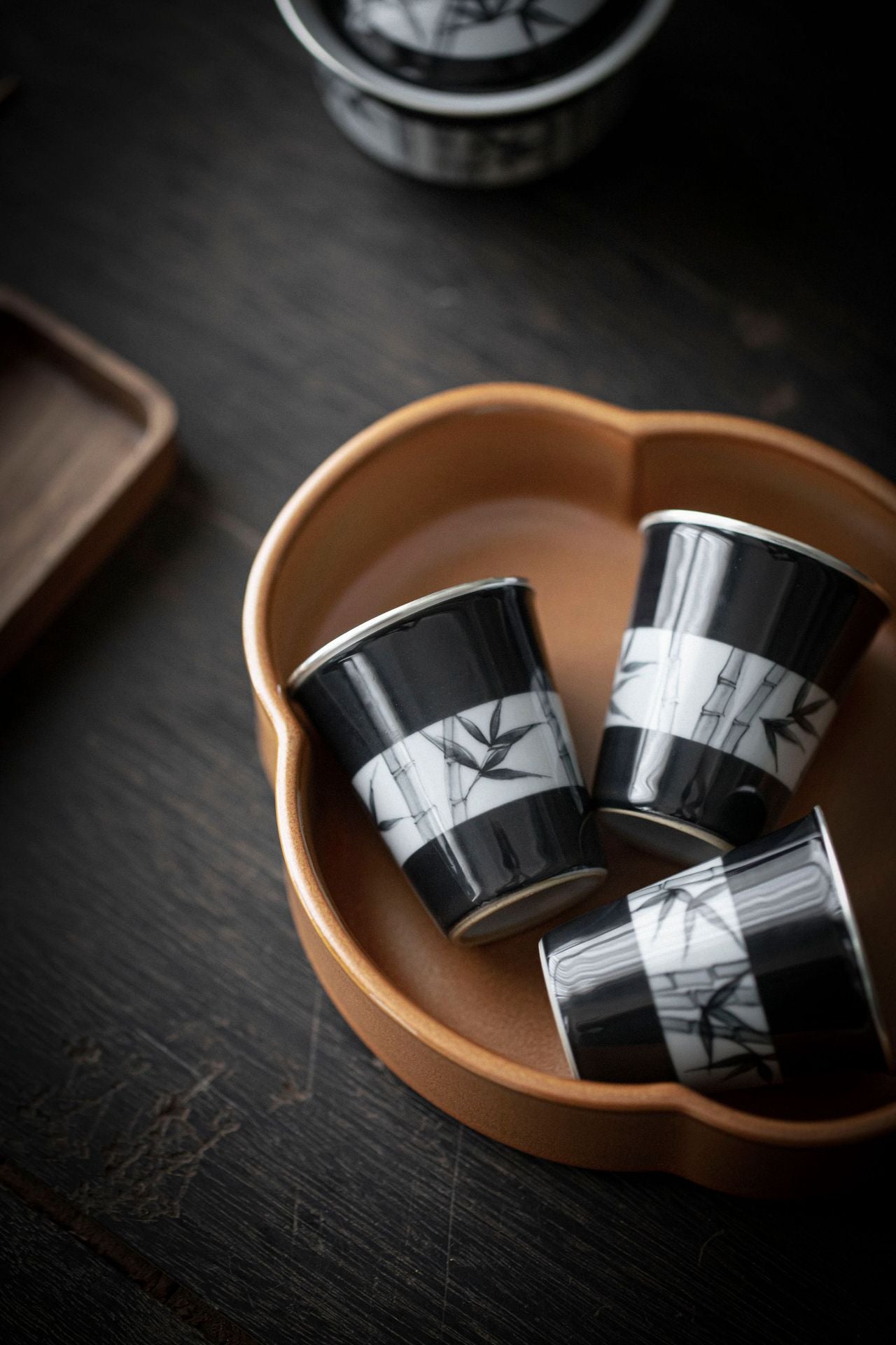 IwaiLoft 毎日使いたくなる竹模様 湯呑み 湯飲み 茶杯 湯のみ ゆのみ