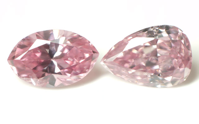 天然ピンクダイヤモンド ルース(裸石) 0.08ct(GIA),Fancy Vivid Pink