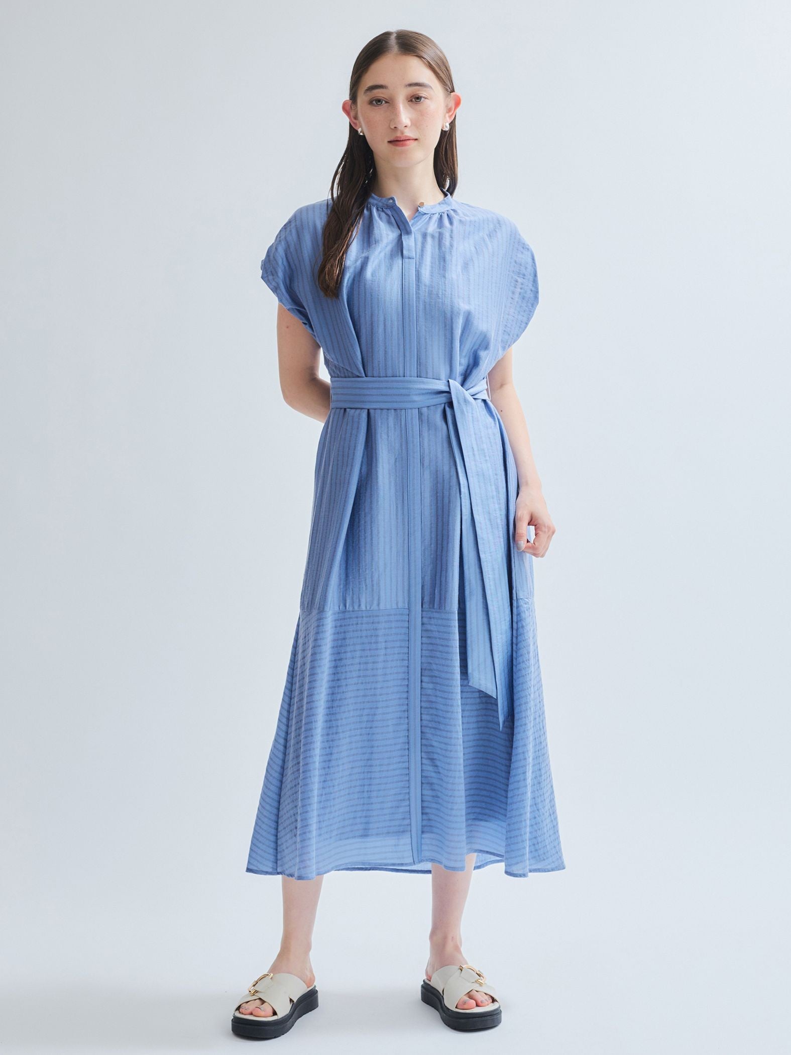 シアードビーストライプワンピース≪洗濯機で洗える≫ | ketty（ケティ