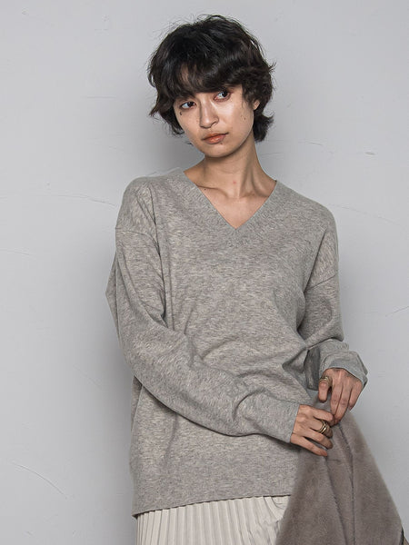 ふわもち】Vネックニット≪洗濯機で洗える≫ | MAYSON GREY（メイソン