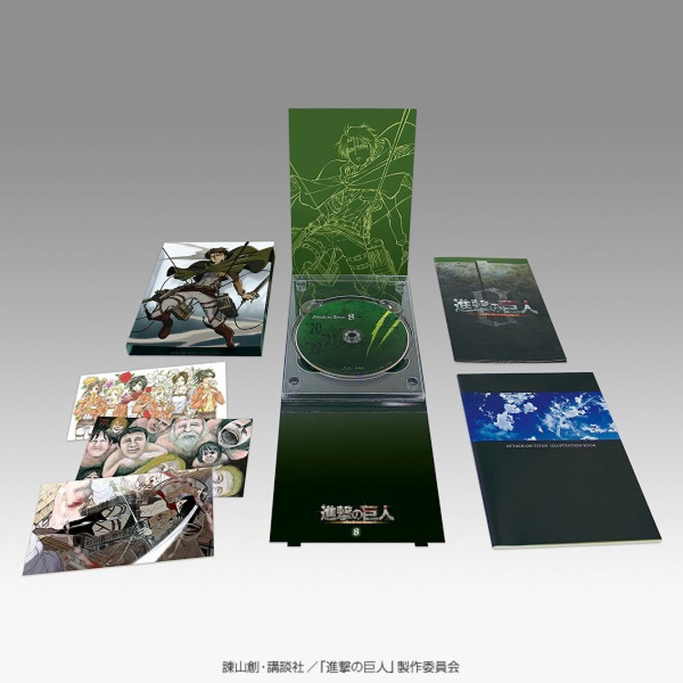 進撃の巨人 8／DVD | MBSショッピング