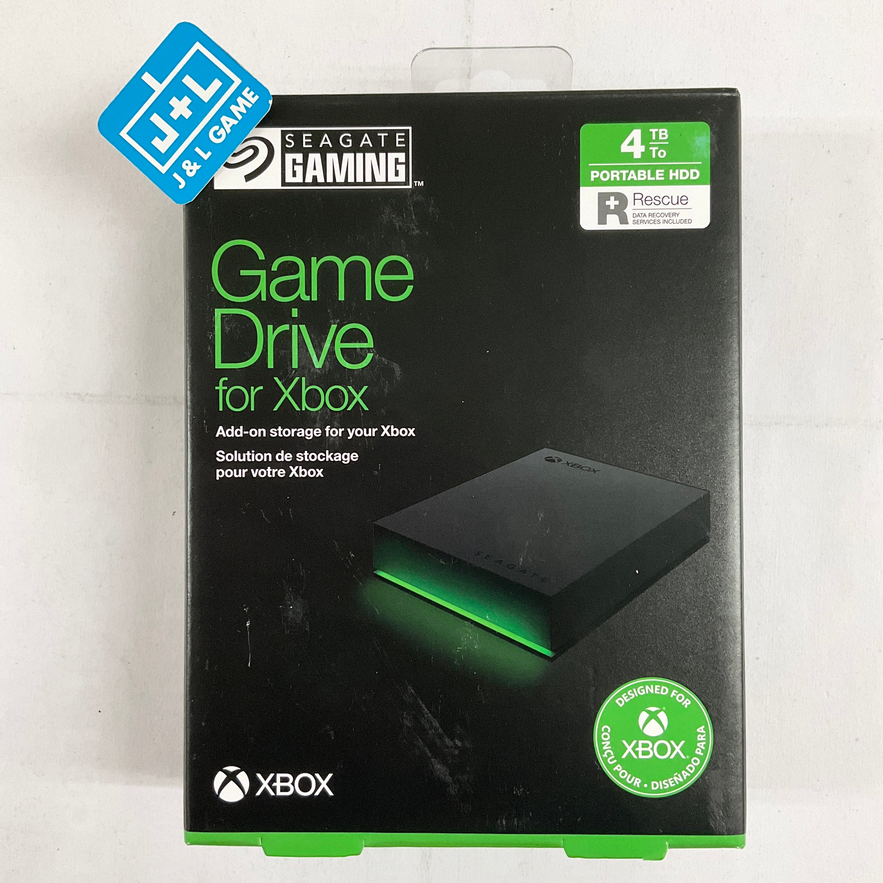 Seagate Game Drive for Xbox 4TB External Hard Drive Portable HDD