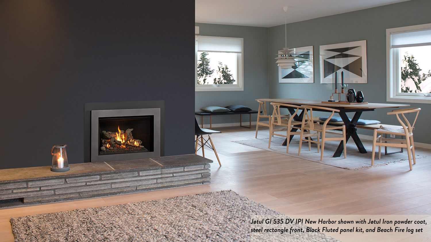 Jøtul GI 535 DV IPI Direct Vent Gas Fireplace Insert