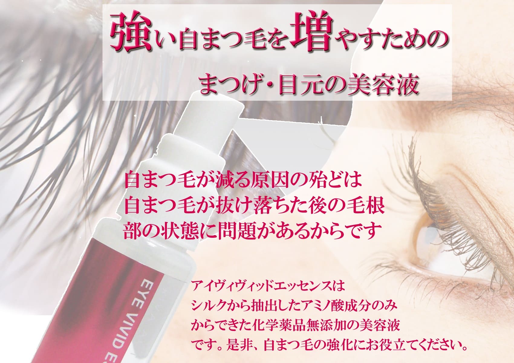 人気！｜まつげ美容液・目元の美容液／アイヴィヴィッドエッセンス