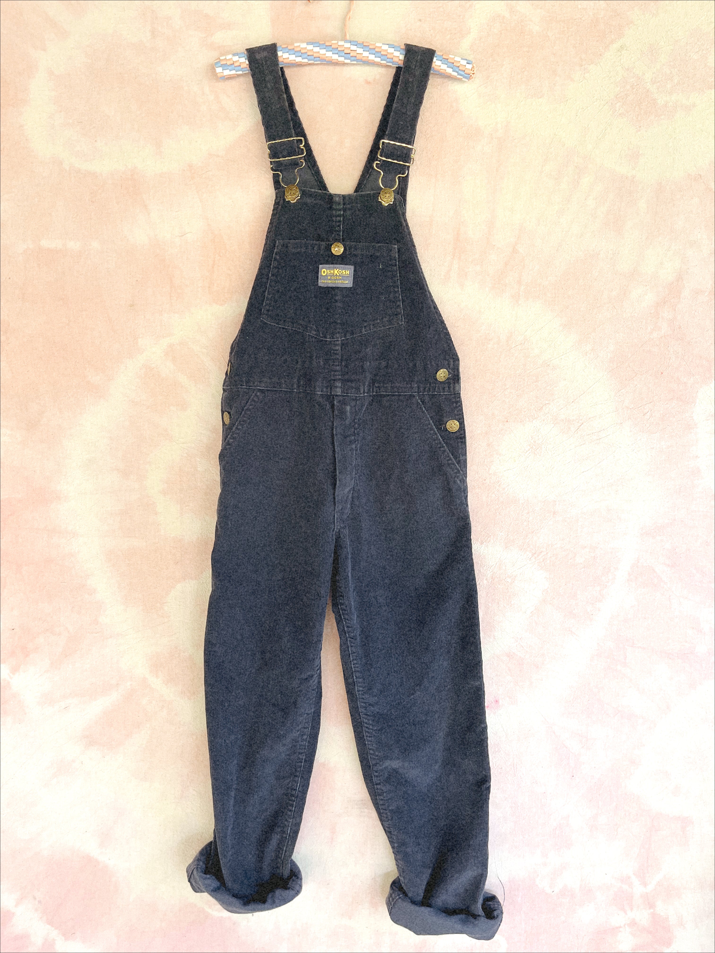 RARE VINTAGE OSH KOSH OVERALLS - BLUE CORD - 10 YEARS | joeyrainbow