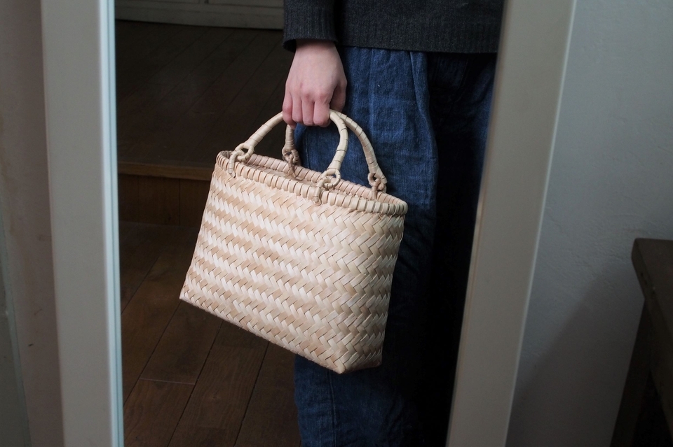 イタヤ細工のかごバッグ - ウェブショップ - jokogumo - よこぐも