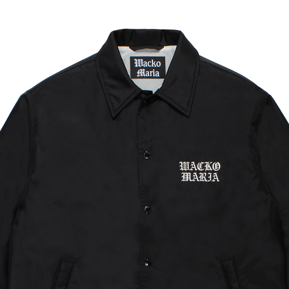 WACKO MARIA/COACH JACKET（BLACK）［コーチJKT-26春夏］ - JONAS