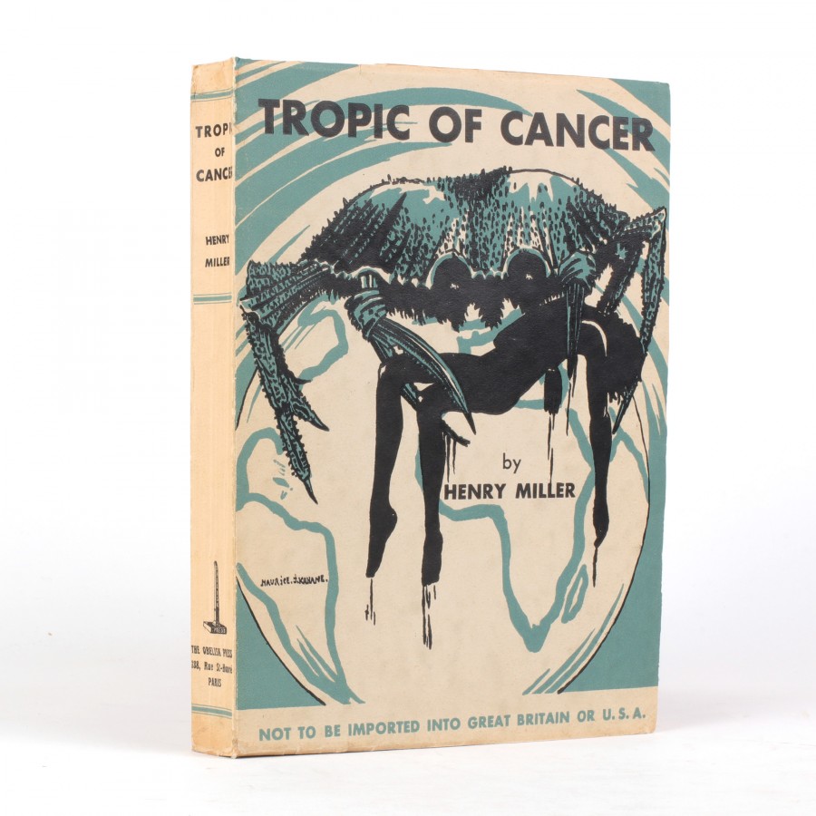 Tropic of Cancer by MILLER, Henry - Jonkers Rare Books