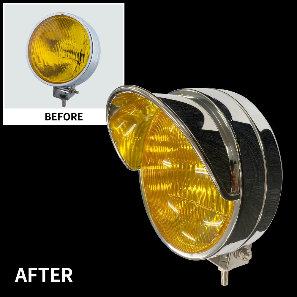 丸型フォグランプ（185/200㎜Φ）用バイザー | 株式会社ジェット・イノウエ