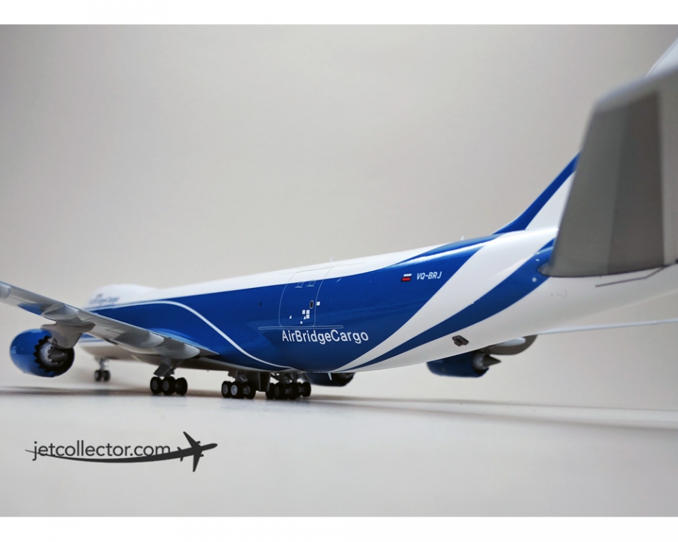 www.JetCollector.com: GEMINIJETS AIR BRIDGE CARGO B747-8F VQ-BRJ 1