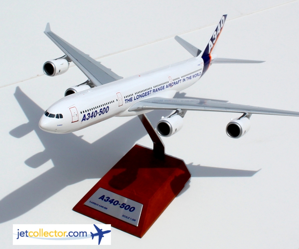 www.JetCollector.com: AIRBUS A340-500 (House) Longest Range F-WWTE