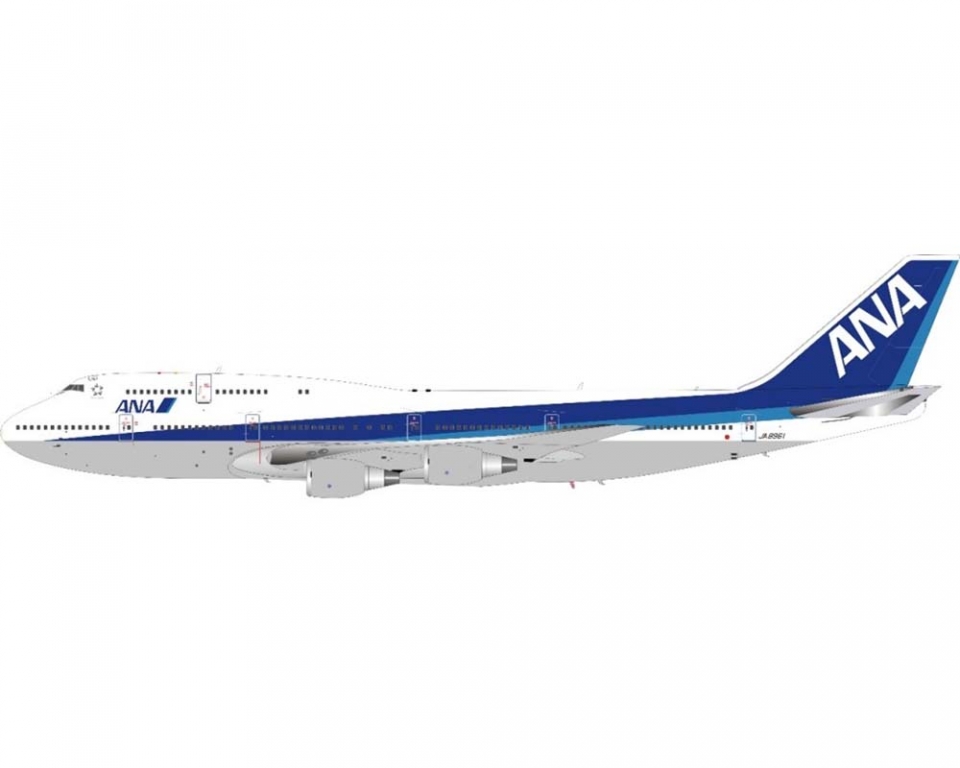 www.JetCollector.com: ANA - All Nippon B747-400 w/stand JA8961 1