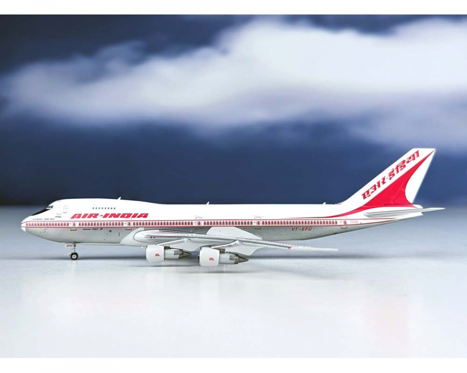 www.JetCollector.com: Air India B747-200 VT-EFU 1:400 Scale
