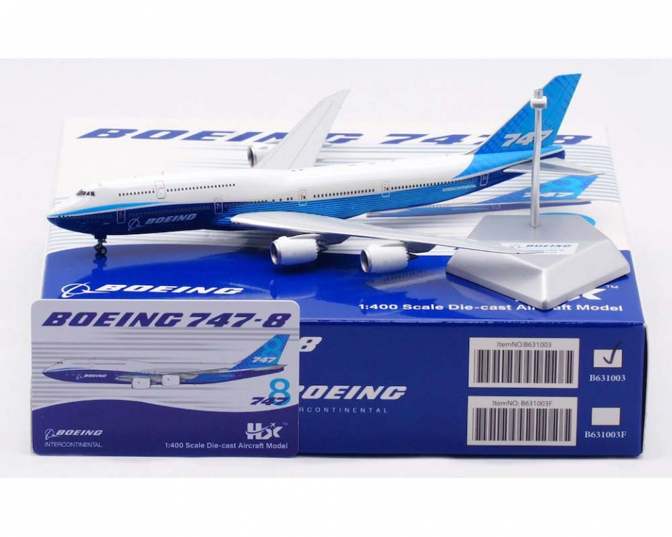 www.JetCollector.com: Boeing B747-8 House Colors 1:400 Scale HX