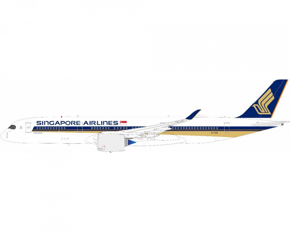 www.JetCollector.com: Singapore Airlines A350-900 w/stand 9V-SMZ 1