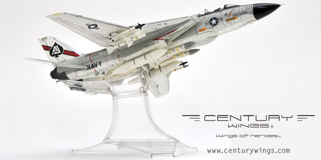 www.JetCollector.com: F-14A Tomcat USN VF-41 Black Aces, AJ101 1