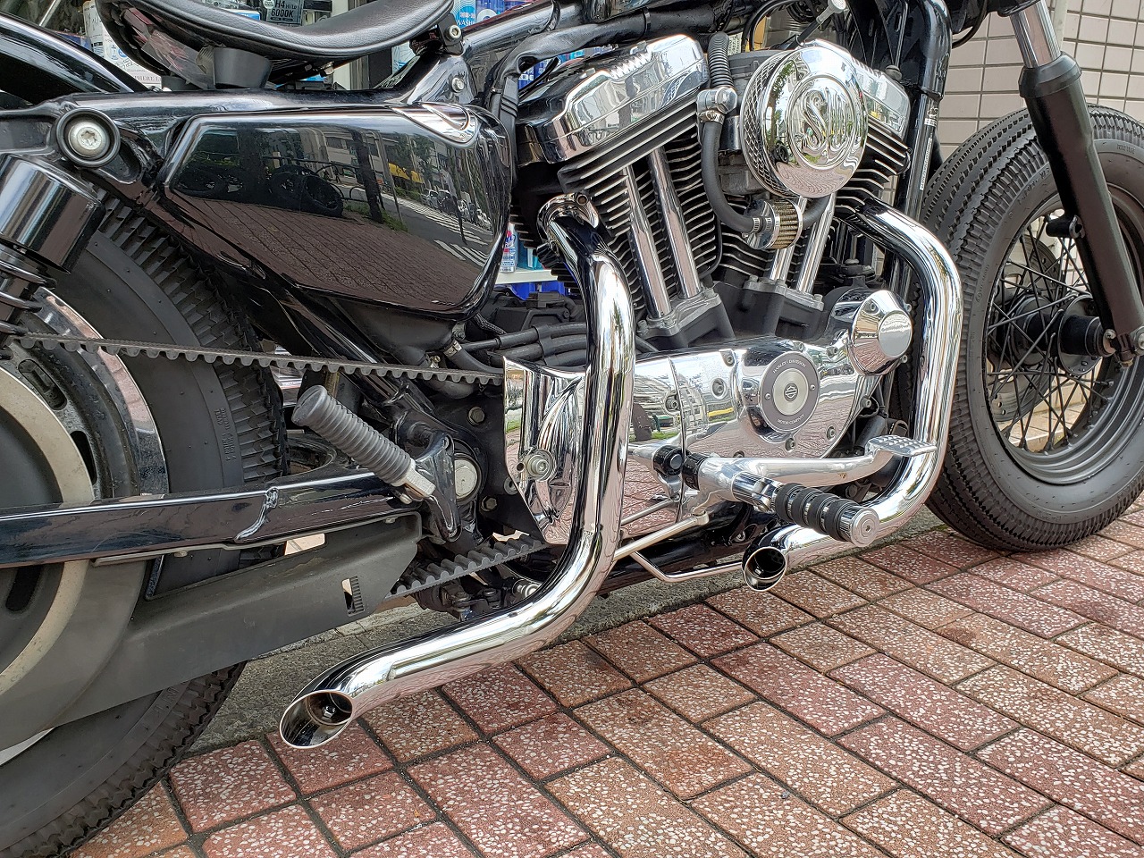 ショートターンアウトドラッグパイプ 04-XLモデル用 | JEWEL Machines