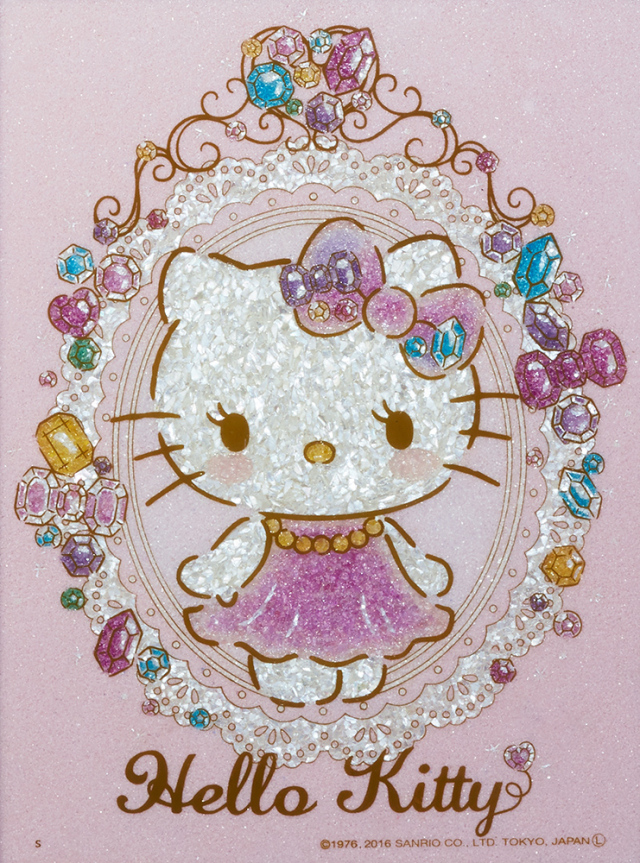 ジュエリー絵画 『ビジューエレガント』 ハローキティ