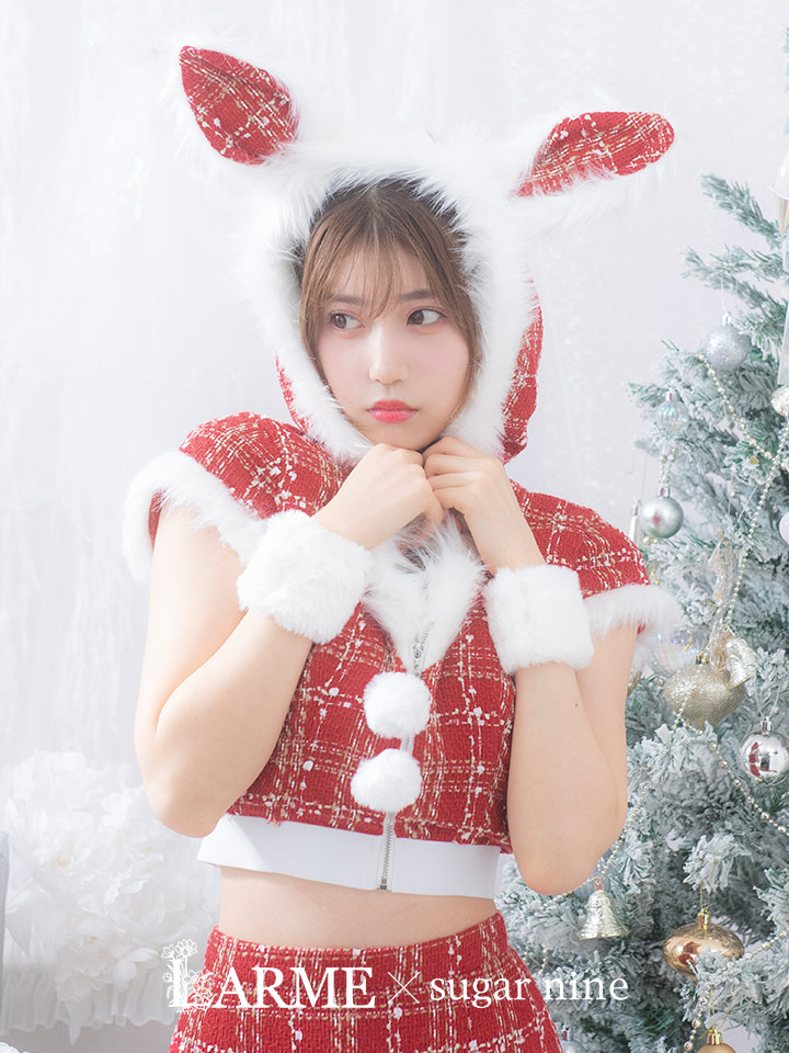 即日発送！】【サンタコス 5点セット】【XS-XLサイズ/2カラー