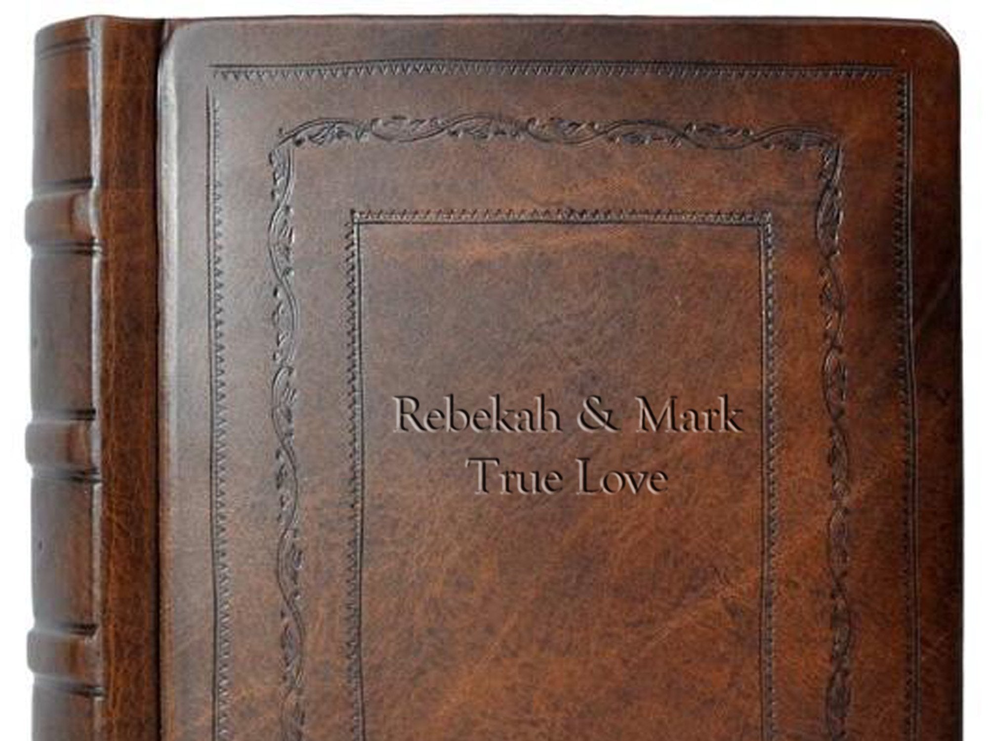 Della Fattoria Italian Leather Photo Album – Jenni Bick Custom