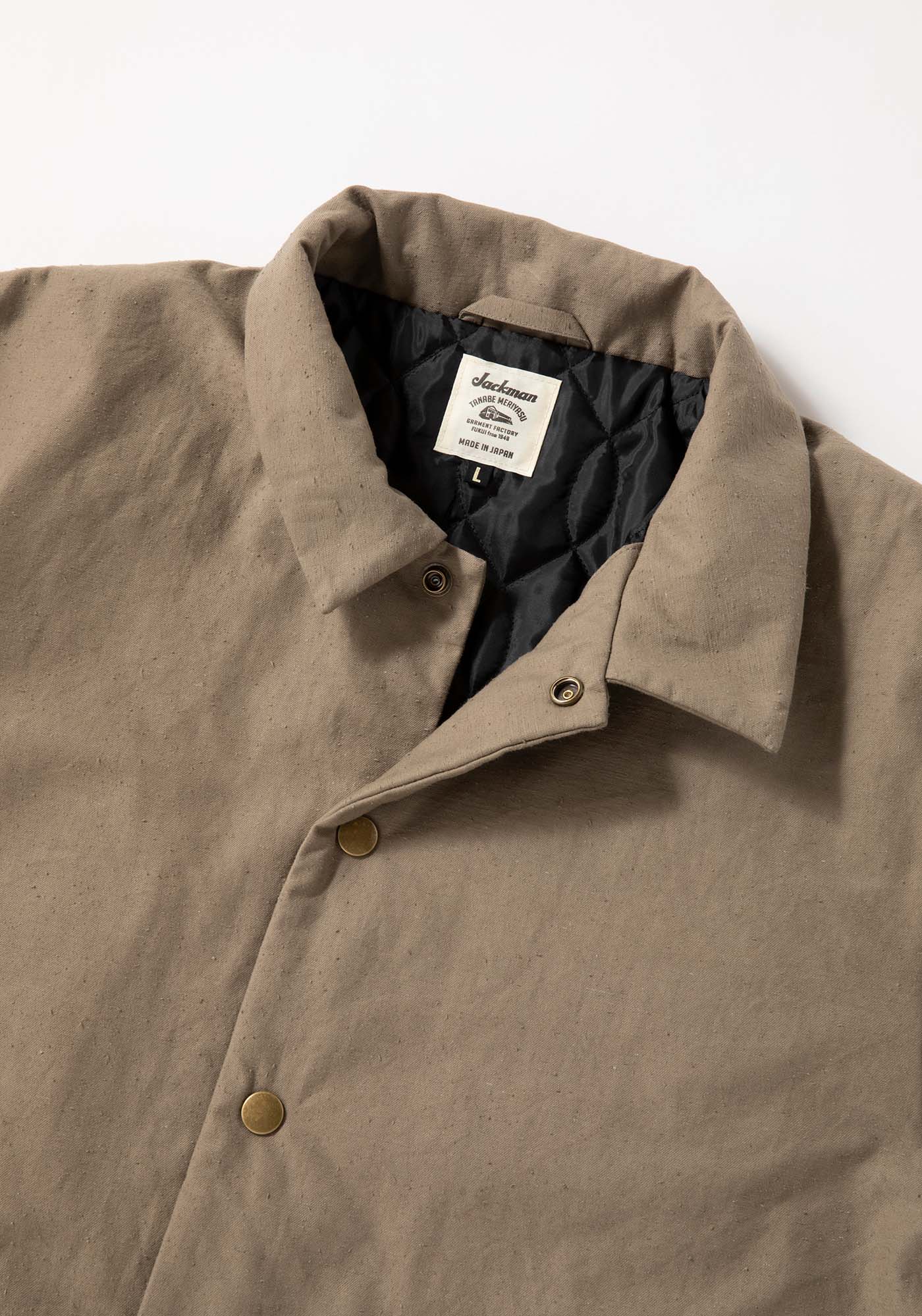 Back Nep Padded Coach JK(S 38:Sepia): ALL｜jackman日本公式サイト