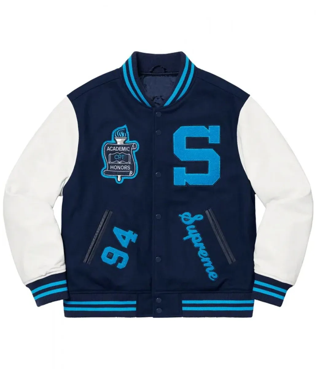 Supreme Team Varsity Jacket | 2019 Letterman Jacket - Jacket Makers