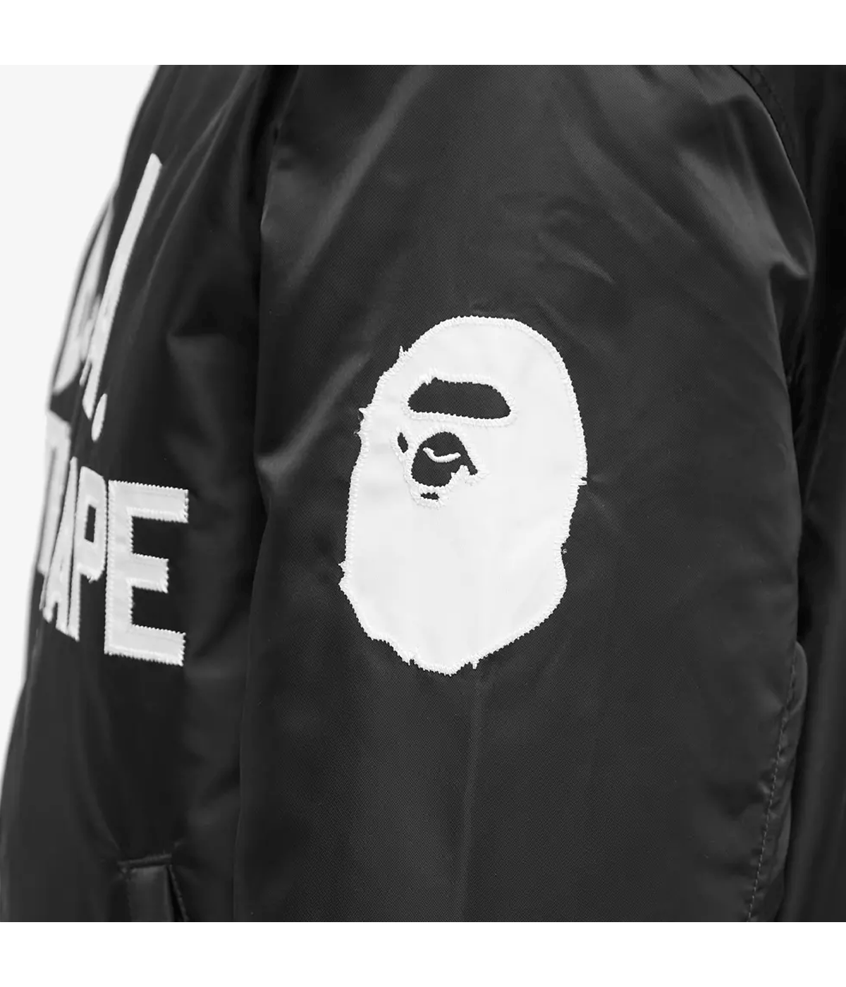 Burgundy / Blue / Black A Bathing Ape B.A. Varsity Jacket - Jacket