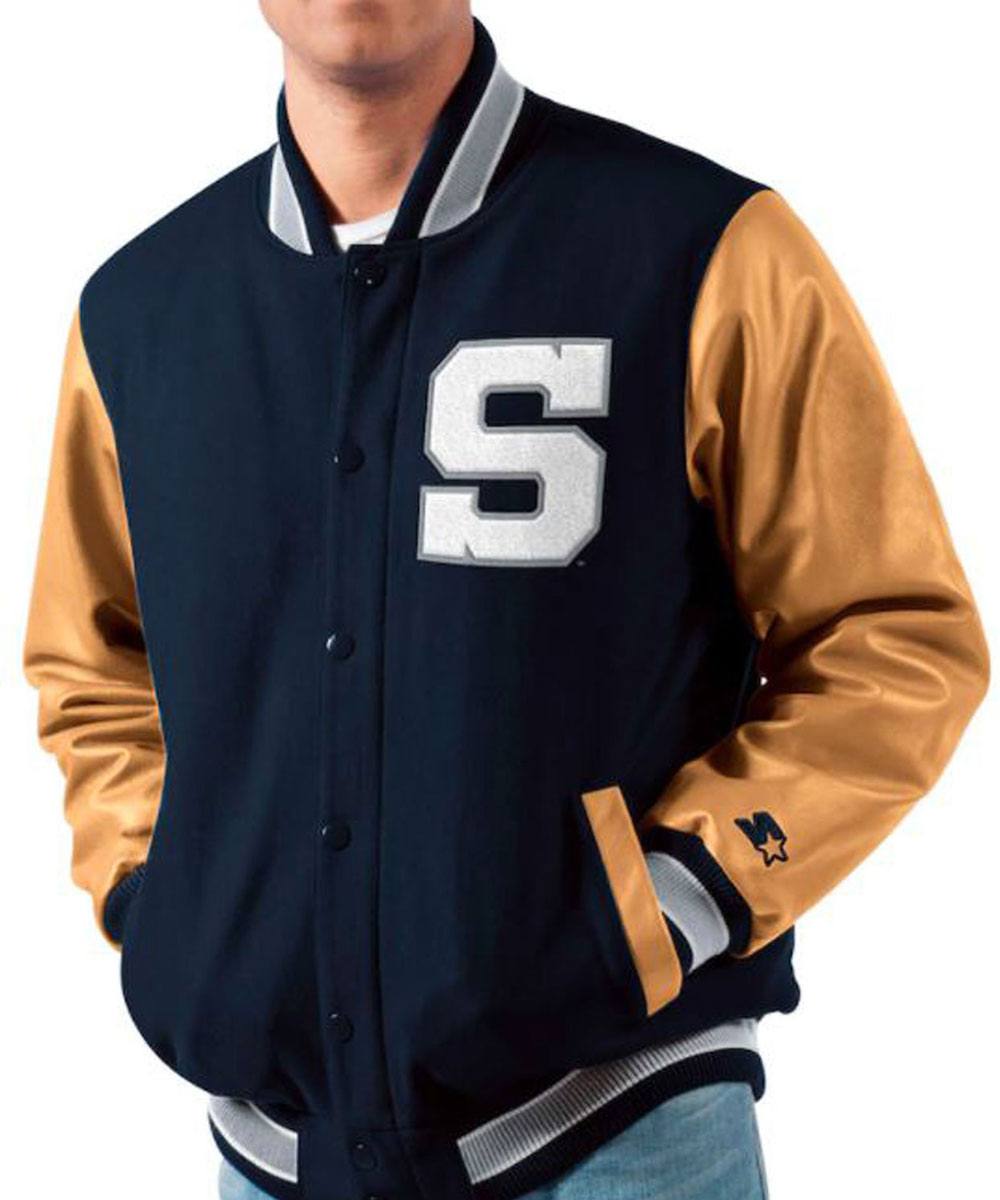 Blue Nittany Lions Penn State Varsity Jacket - Jackets Masters