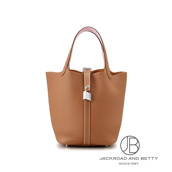 ピコタンロック エクラ PM ゴールド ローズサクラ ブラウン[] Picotin